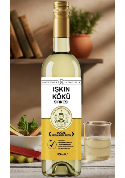 Giritli Metin Efendi Işkın Işgın Kökü Sirkesi 500 Ml