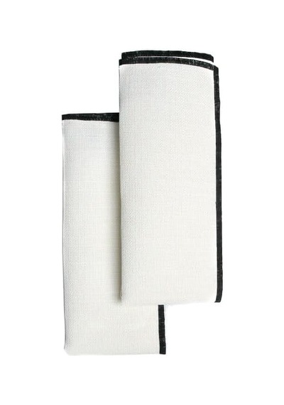 Siyah Biyeli Amerikan Servis 2li 32x45 Cm, Tekli Çok Renkli