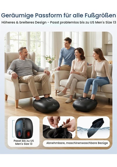 Comfıer Ayak Masajı, Shiatsu, Ayak Masajı Titreşimi Ve Isısı İle