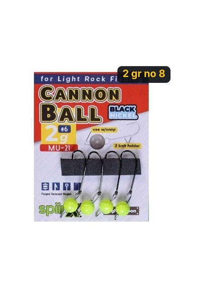 Spiinx Cannon Ball Jighead Uv Sarı