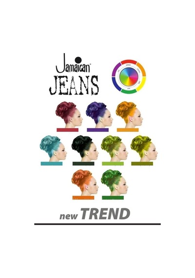 Jamaican Jeans Color Renkli Saç Boyası 509 Mor Hatmi Çiçeği