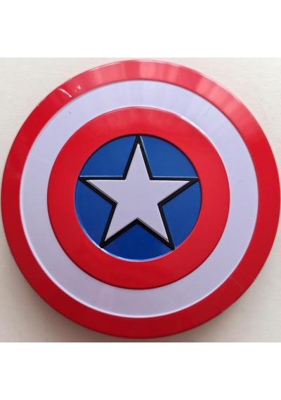 Lego Super Heroes 242506-2 Captain America Shield Shaped Box Version