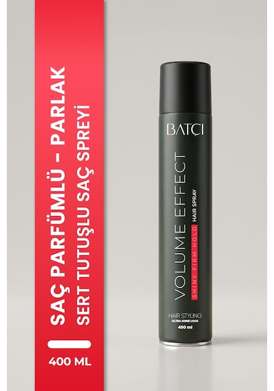 Batçı Hair Atelier Saç Parfümlü Islak Ve Çok Sert Tutuşlu Saç Spreyi 400 ML