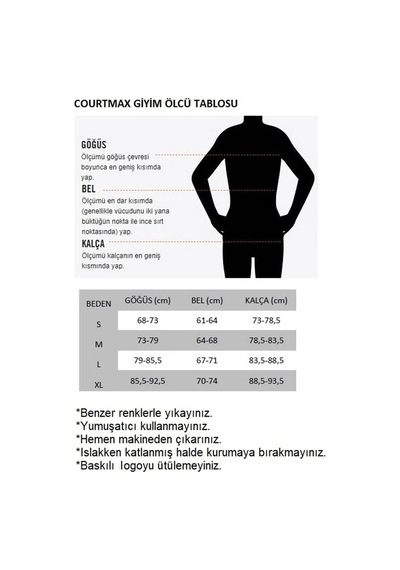 Courtmax Lob Beyaz Tenis Eteği
