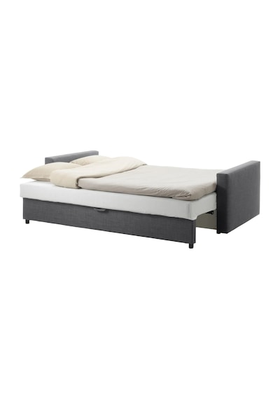 Ikea Gri Konforlu Kanepe - 3'lü Yataklı Kanepe