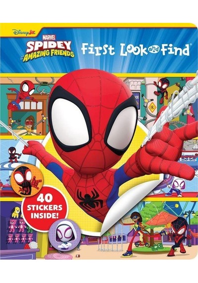Marvel Spidey And His Amazing Friends: First Look And Find Pı Kids