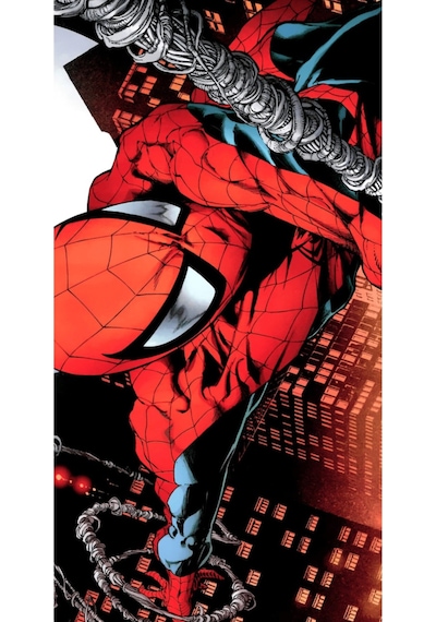 Buffalo Bandana Spider Man Siyah