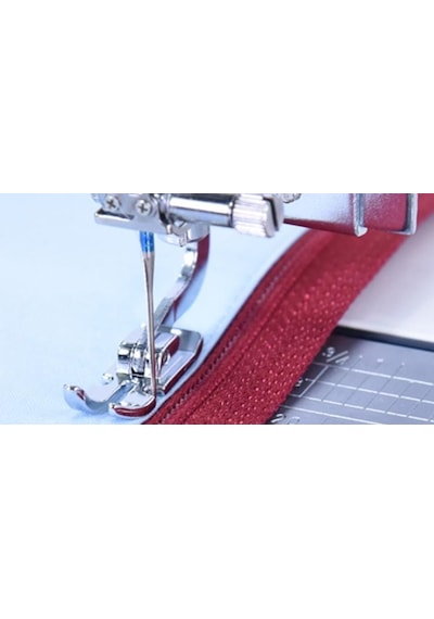 Janome Ev Tipi Dikiş Makinesi Sağ-Sol Fermuar Ayak Tabanı Rj-7306