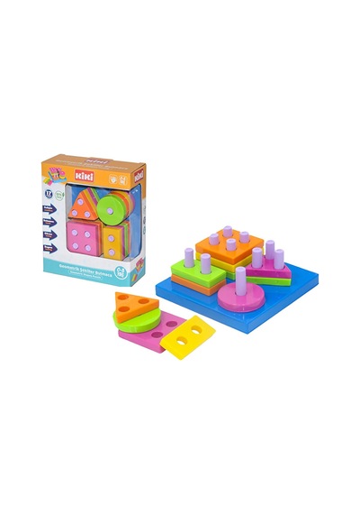 Geometrik Şekiller Bulmaca Asortili 2 Adet