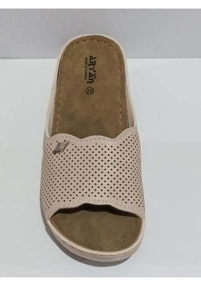 Aryan 38-758 Anatomic Kadın Comfort Terlik Beyaz
