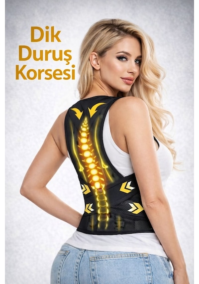 Uydee Kamburluk Önleyici Dik Duruş Korsesi