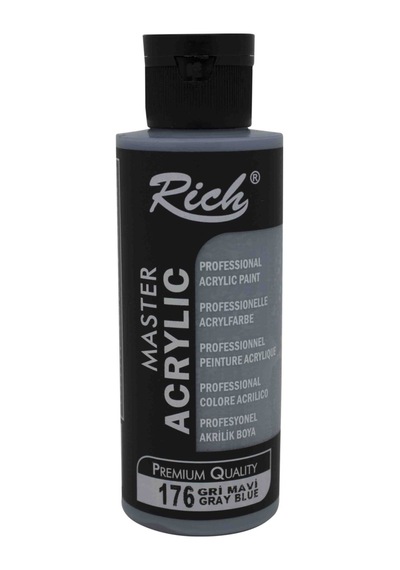 Rich Master Akrilik Boya 120 Cc Gri Mavi 0000 Naturel