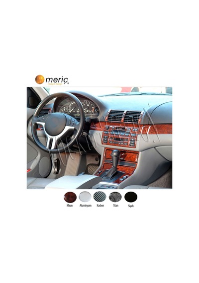 Meriç® Bmw 3 Seri E46 Compackt Ön Torpido Kaplama 19 P. 1998-2001 (530155938)