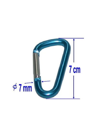 Kraken Tutucu Karabina Alüminyum 7 Cm
