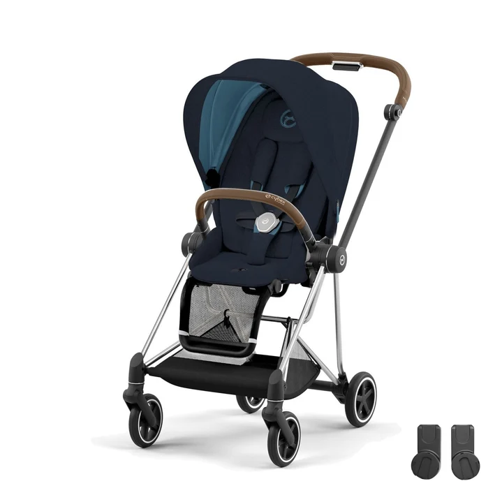 Cybex Mios Chrome Brown Midnight Blue
