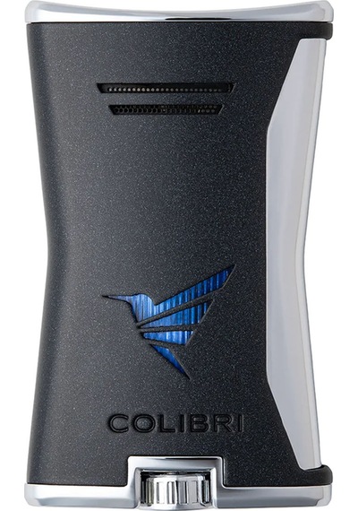 Colibri Tek Torch Pürmüz Siyah-gümüş Slim Puro Çakmağı