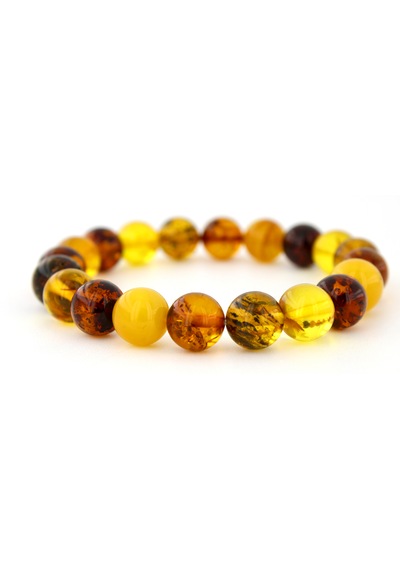 Kehribar Bileklik Kure Tasarım Ambergold Blk23-96 Çok Renkli