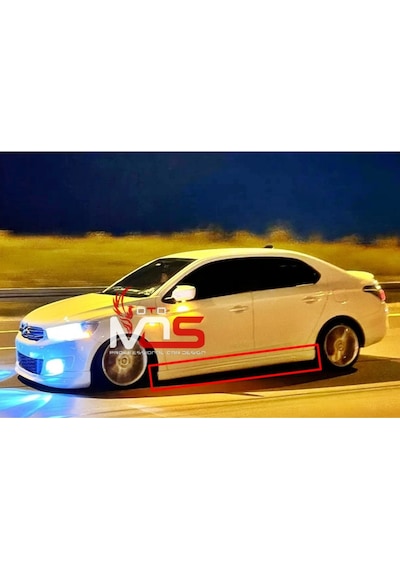 Citroen C Elysee R Marşpiyel Takım Fiberglass Boyasız