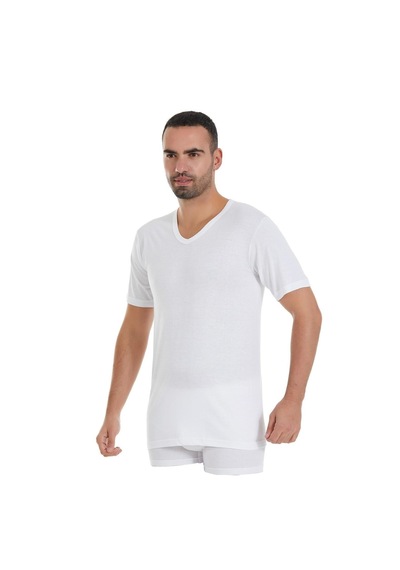 6'lı Paket Erkek Süper Ince Kısa Kol Fanila Atlet 001