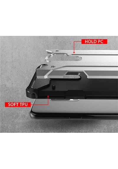 Samsung Galaxy Uyumlu S9 Plus - Kilif Darbe Önleyici Zirh Tank Kapak