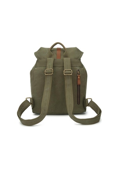 Smart Bags Kanvas Kadın Sırt Çantası Smk Kn-1335 Haki