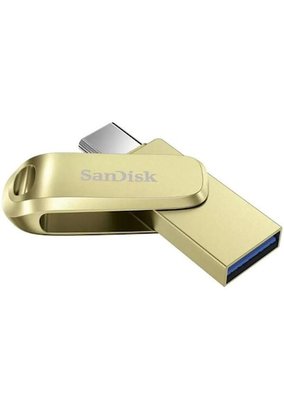 Sandisk Ultra Dual Drive Luxe 128gb Type-c Usb 3.2 Flash Bellek G