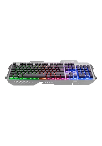 Rampage KB-R74 Usb Kablolu Gökkuşağı Aydınlatmalı Multimedya Q Klavye