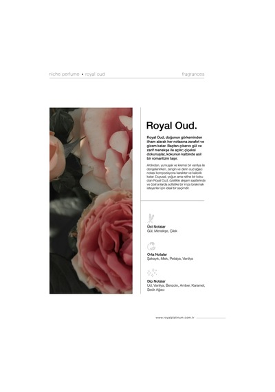 Royal Platinum Royal Oud Erkek Parfüm EDP 100 ML