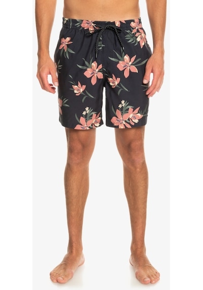 Quiksilver Erkek Volley Short Çiçek Desenli Deniz Şortu Eqyjv04002