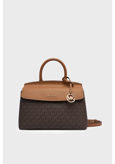 Michael Kors Logolu Çıkarılabilir Askılı Çanta 30t6gx7s1b252 Kadın Çanta 30t6gx7s1b 252 Kahve