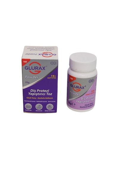 Glurax Powder, Diş Protezi Yapıştırıcı Toz