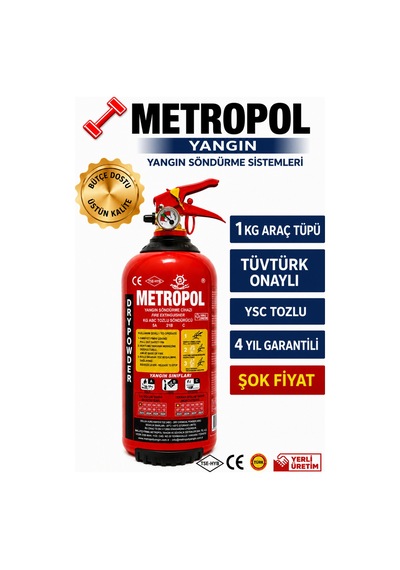 1 Kg Abc Kkt Tozlu Üretim Metropol Yangın - 901063360