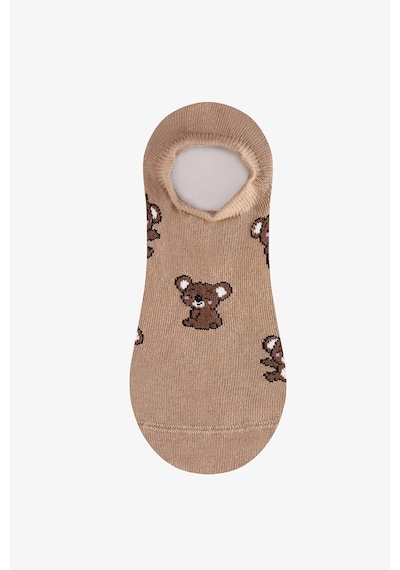 Penti Kahve Little Bear 3 Çift Sneaker Çorap
