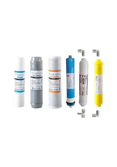 Aquafly Su Arıtma Filtresi Çift Karbonlu 6Lı Takım Arıtıcı (539972357)