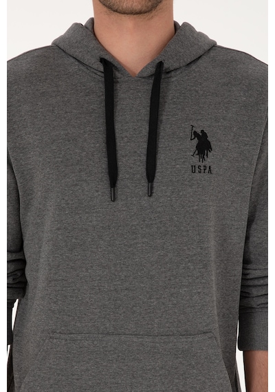 U.s. Polo Assn. Erkek Antrasit Melanj Sweatshirt 50307703-vr081 Antrasit Melanj