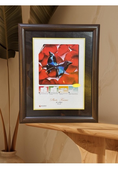 Ahşap Görünümlü 2 Li Pvc Fotoğraf Çerçevesi 21x26,5 Cm.