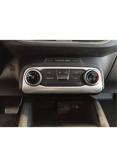 Çmk Ford Focus 2019+ Klima Panel Kaplama Silver Abs
