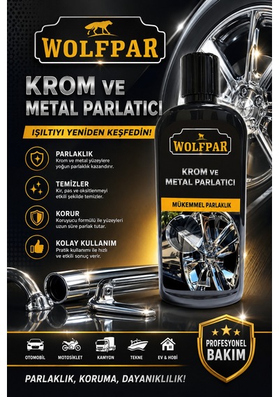 Krom Ve Metal Parlatıcı