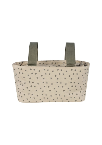 Walking Mum Poppy Bebek Arabası Kalpli Organizer Çanta Moss Yeşil