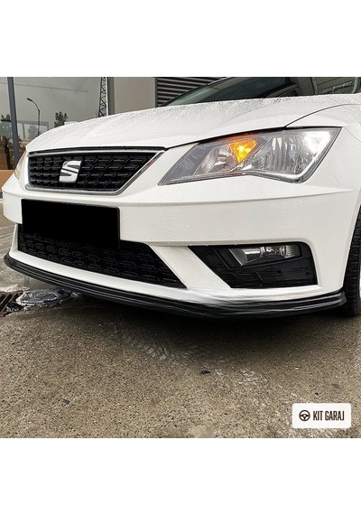 Kit Garaj Seat Leon Mk3 2013-2020 Rieger Fr Ön Lip Plastik Boyasız