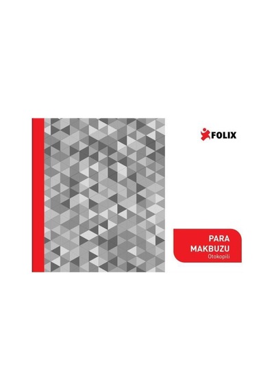 Folix Para Makbuzu 14 X 20 Cm 2-50 2 Nüsha Otokopili 50 Yaprak