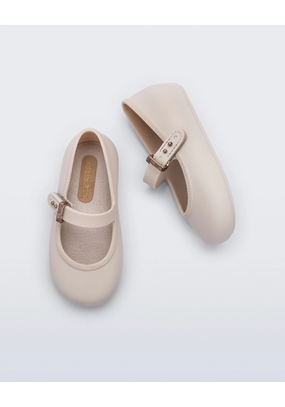 Mini Melissa Soft Ballerina Bej Kız Çocuk Babet 36240