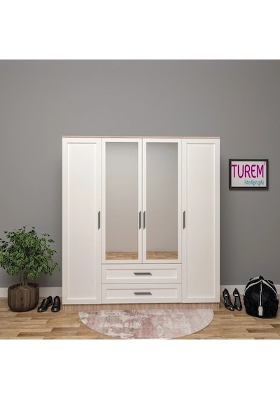 Nurana Gardrop Çıtalı Kapak Mdf Siyah Nurana Gardrop Çıtalı Kapak Mdf Siyah