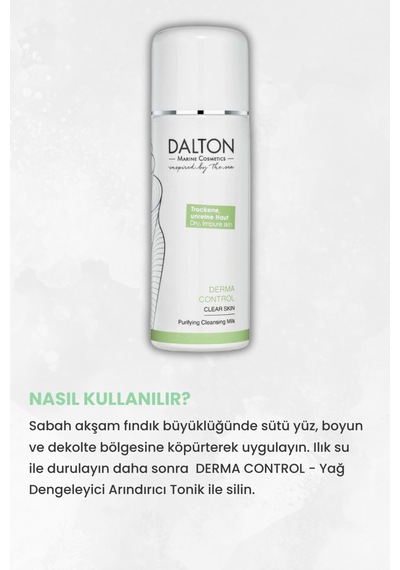 Yağlı Ve Sivilceli Cilt Için Arındırıcı Derma Control Temizleme Sütü - 56839124