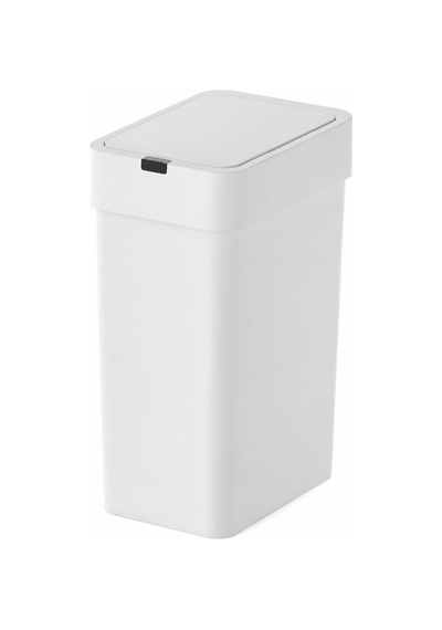 9 Litre Slim Sensörlü Çöp Kovası, Otomatik Temassız Akıllı Çöp Kutusu, Sessiz Kapanan, 2 Aa Pille Çalışan, Dar Alanlar İçin Banyo, Mutfak Ve Ofis Beyaz