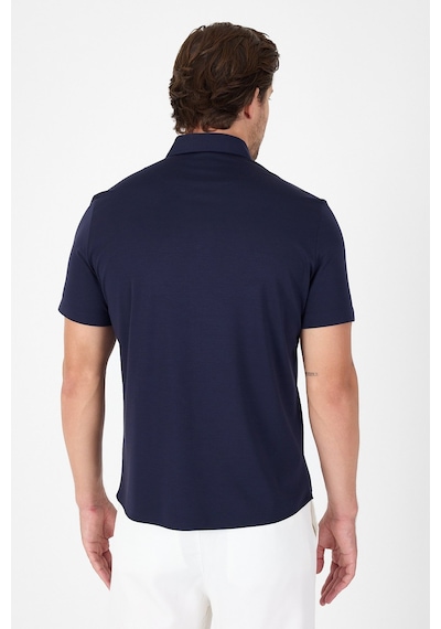 İmza Koyu Lacivert Kısa Kol Düğmeli Yaka Cepsiz Performans Ürün Slim Fit Gömlek 1004250256 Koyu Lacivert İmza Koyu Lacivert Kısa Kol Düğmeli Yaka Cepsiz Performans Ürün Slim Fit Gömlek 1004250256 Koyu Lacivert