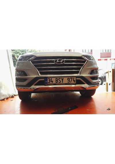 Hyundai Tucson Sadece Ön Koruma Difüzör 2018- 2019-2020 Difrizör