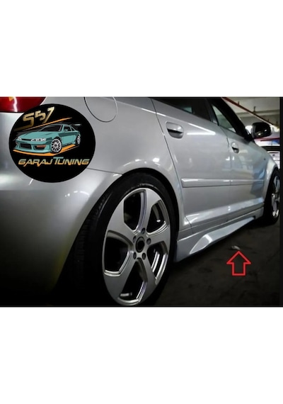 Renault Clio 3 Gtx Marşpiyel Sağ Sol Takım Fiberglass Boyasız
