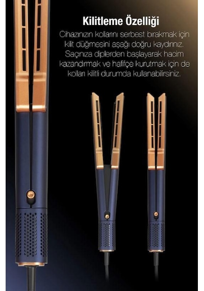 Fantom Jolie Hs 1500 Saç Düzleştirici Mavi