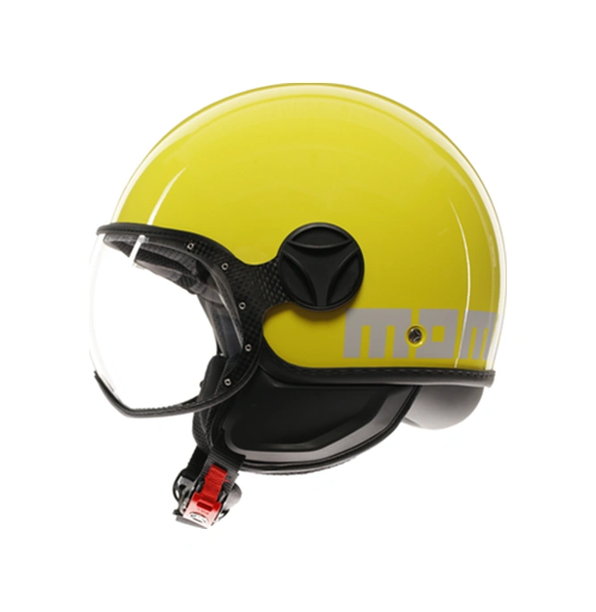 MomoDesign FGTR Classıc Candy Açık Kask Beyaz Sarı